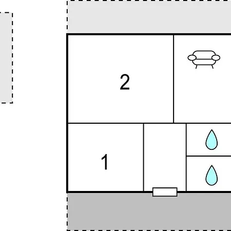 2 Bedroom Stunning In Krk דירה